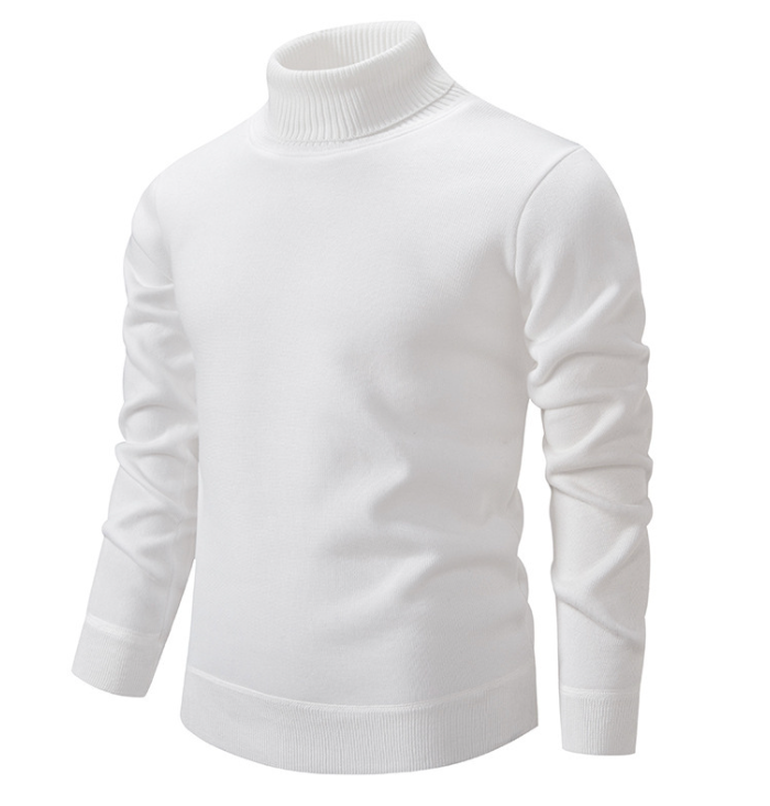 Levoire | Chemise À Col Doux Pour Hommes Blanc