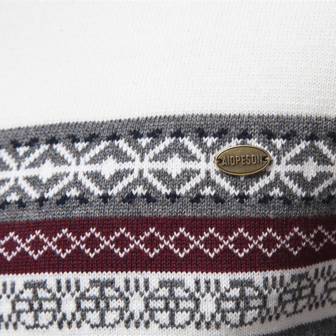 Levoire | Pull-Over En Coton Pour Homme Fini