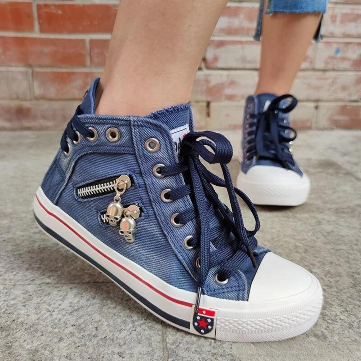 Levoire | Chaussures En Denim Élégantes