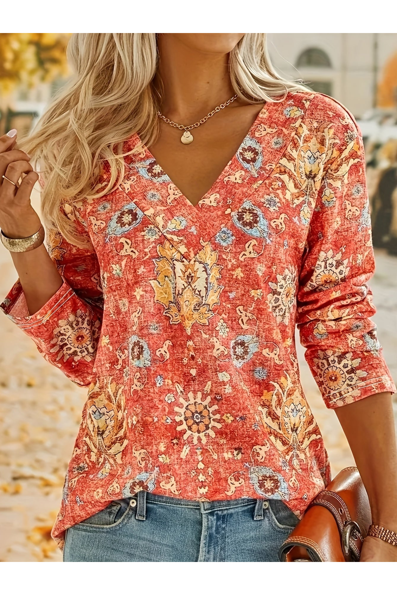 Levoire | Tops Manches Longues Femmes Printemps Rot