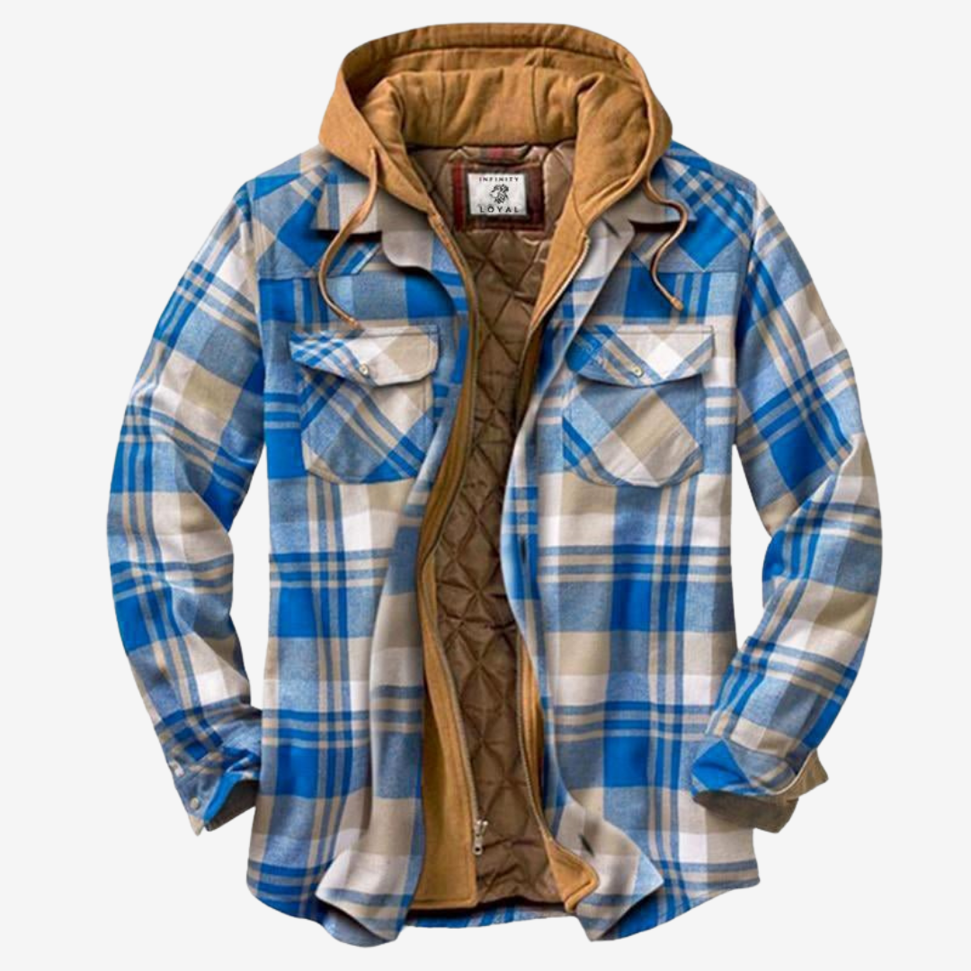Levoire | Veste En Flanelle Bleu clair