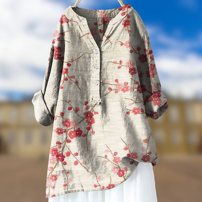 Levoire | Blouse femme à thème floral Motif 2