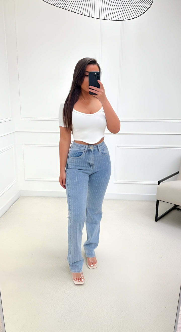 Levoire | Jeans Avec Paillettes
