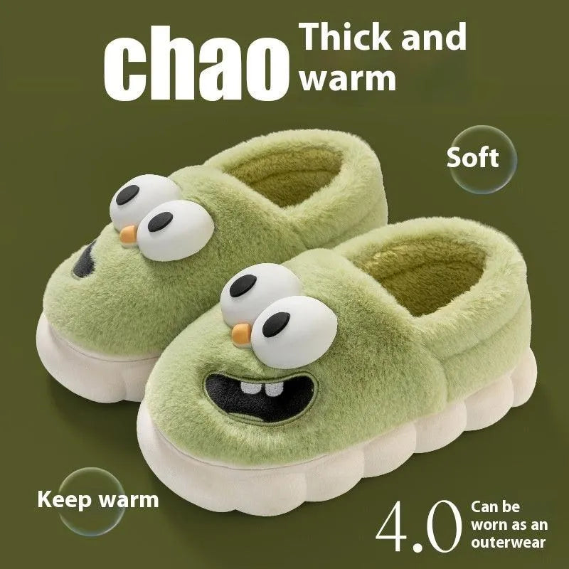 Levoire | Chaussons en laine chaude en coton