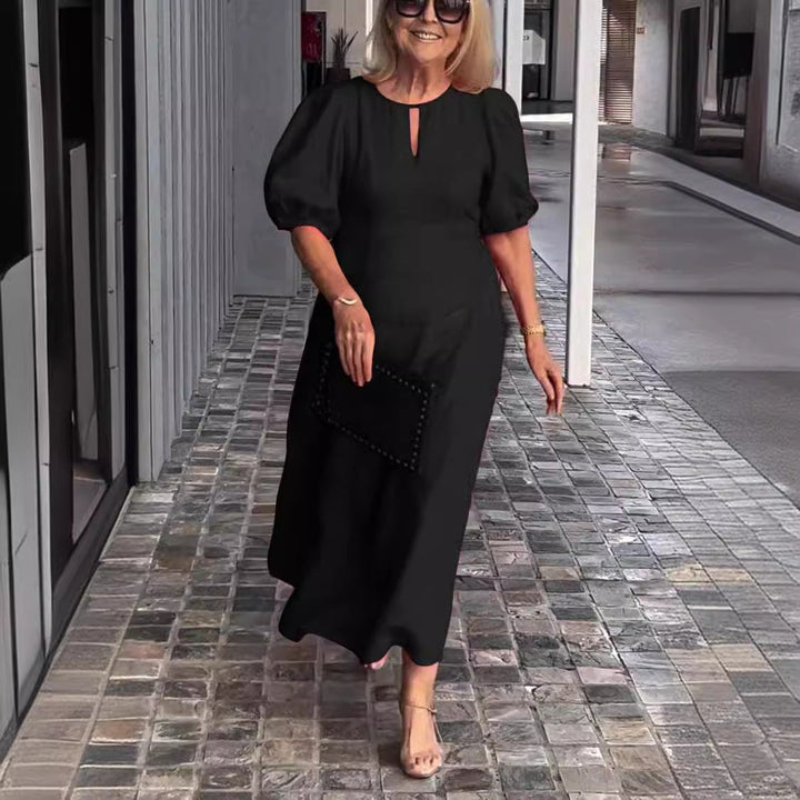 Levoire | Robe Bohème Longue Et Fluide noir carbone
