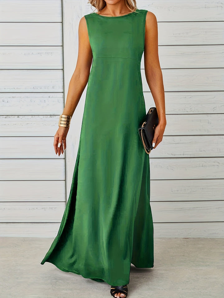 Levoire | Robe longue débardeur Vert