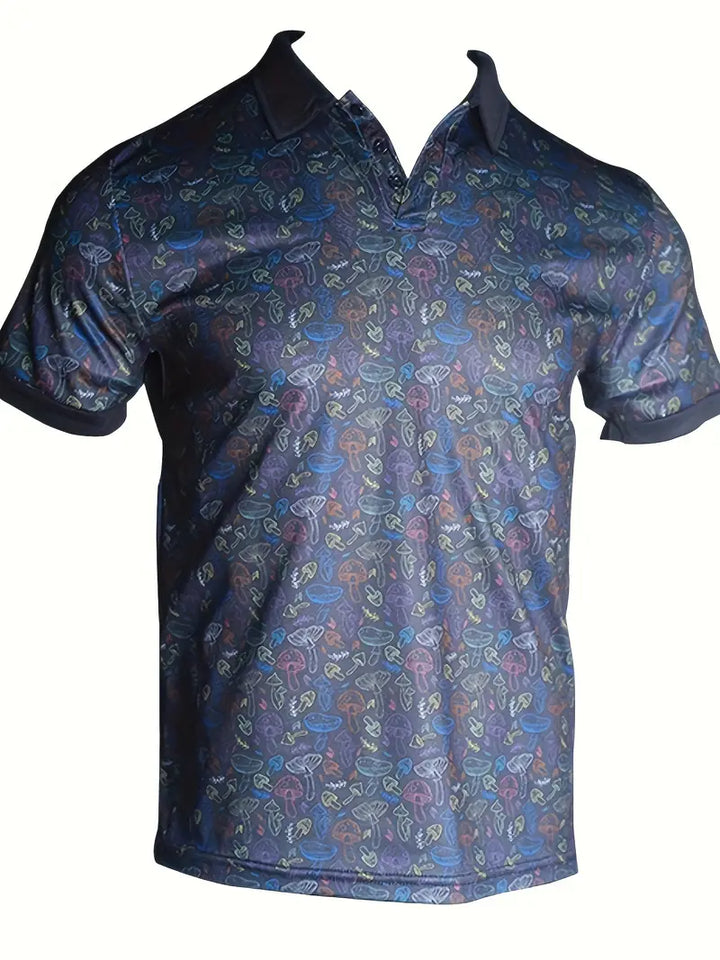Levoire | Chemise Manches Courtes Imprimé Décoratif