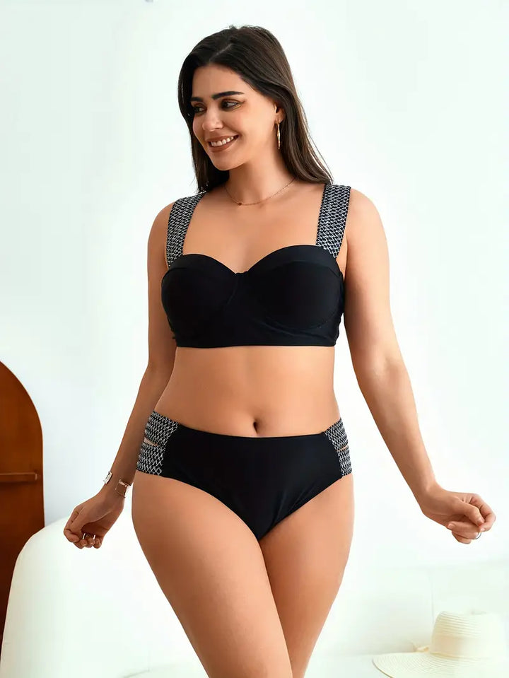 Levoire | Maillot De Bain Sexy En Grandes Tailles Noir