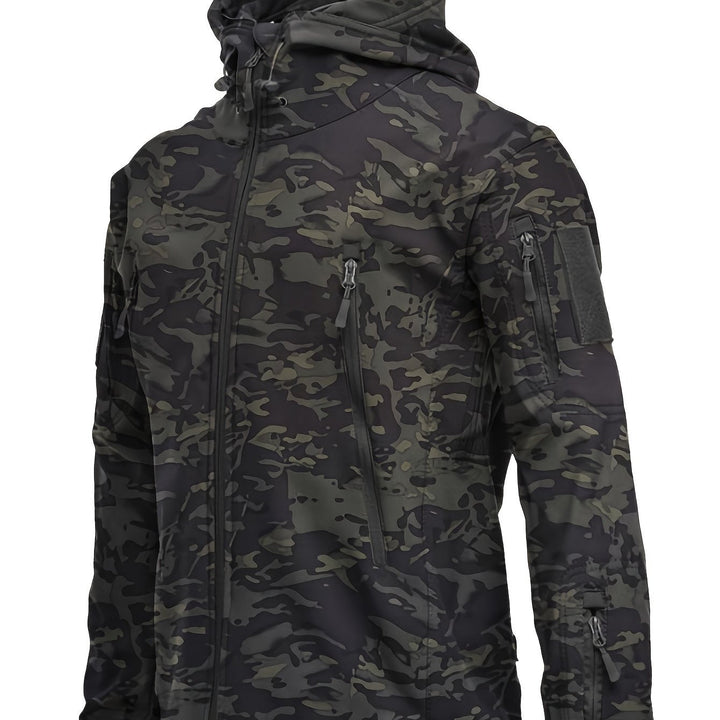 Levoire | Veste Pour Hommes Avec Capuche Et Poches Zippées