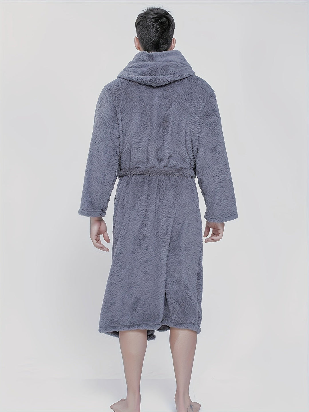 Levoire | Peignoir Pour Homme Chaud Et Doux Dans Une Teinte Unie