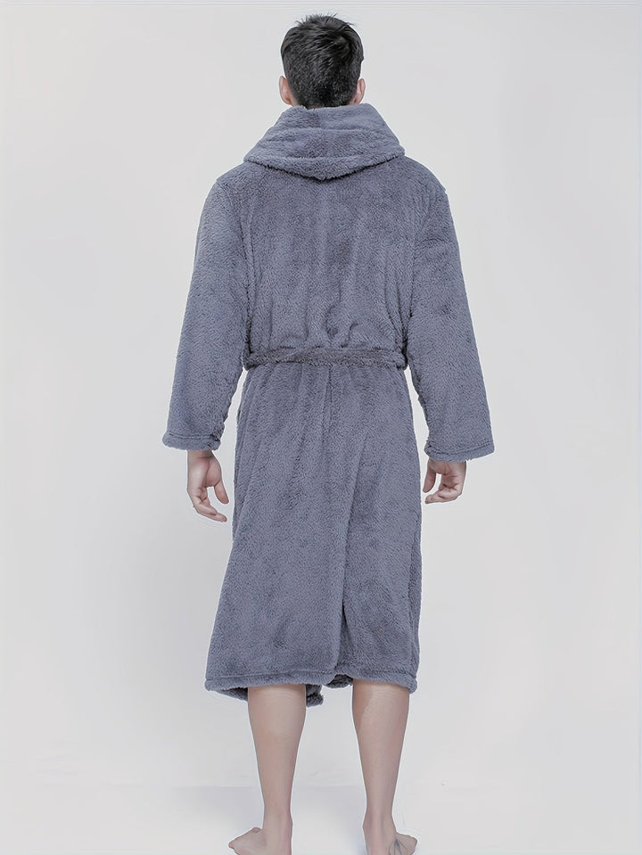 Levoire | Peignoir Pour Homme Chaud Et Doux Dans Une Teinte Unie