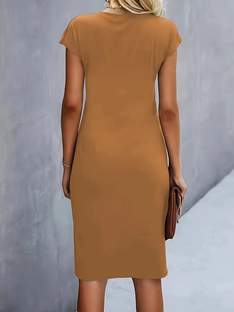 Levoire | Robe À Col Rond Style Intemporel Pour Chaque Occasion