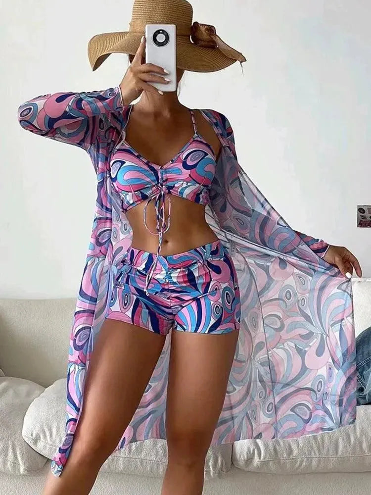 Levoire | Maillot de bain bikini trois pièces pour femmes