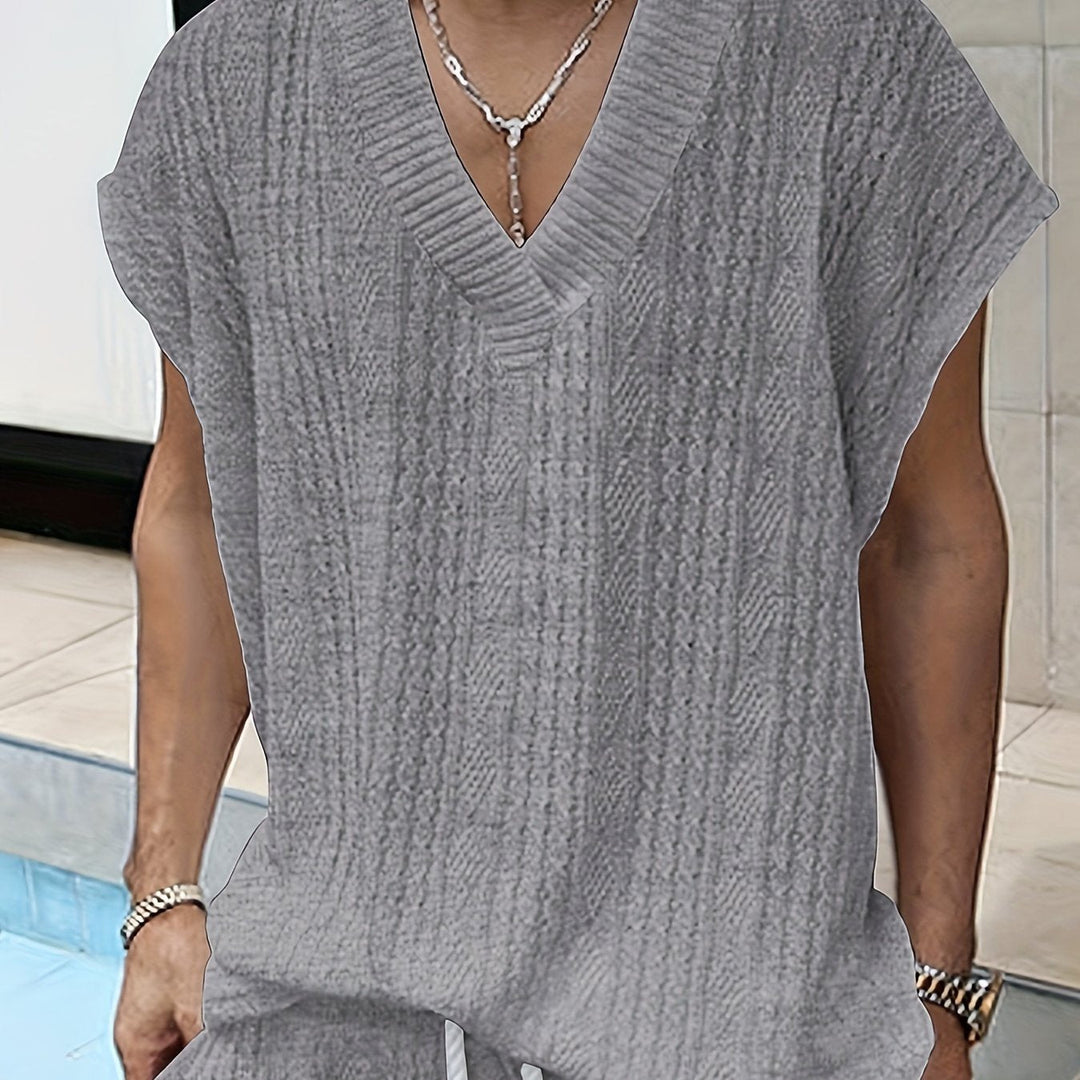 Levoire | Top Sans Bretelles Tendance Col En V Uni