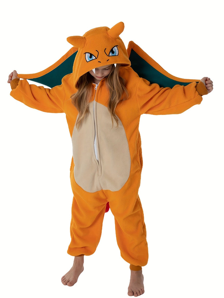 Levoire | Comfortable Fleece Sleepwear For Enchanting Dreams Orange