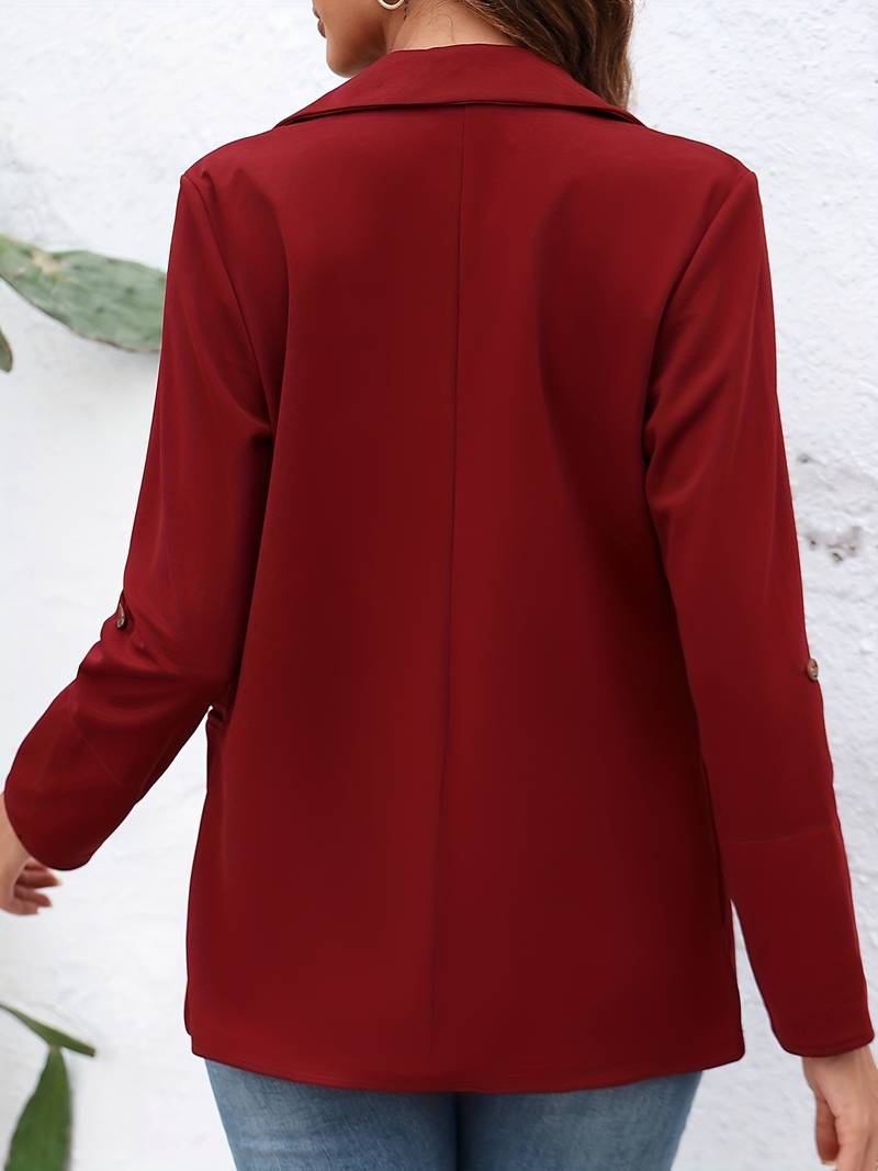 Levoire | Blazer à manches longues avec revers avant ouvert