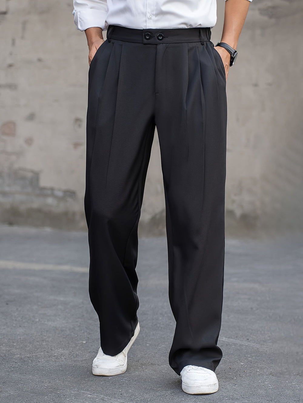 Levoire | Pantalons Noirs Rentot À Coupe Lâche