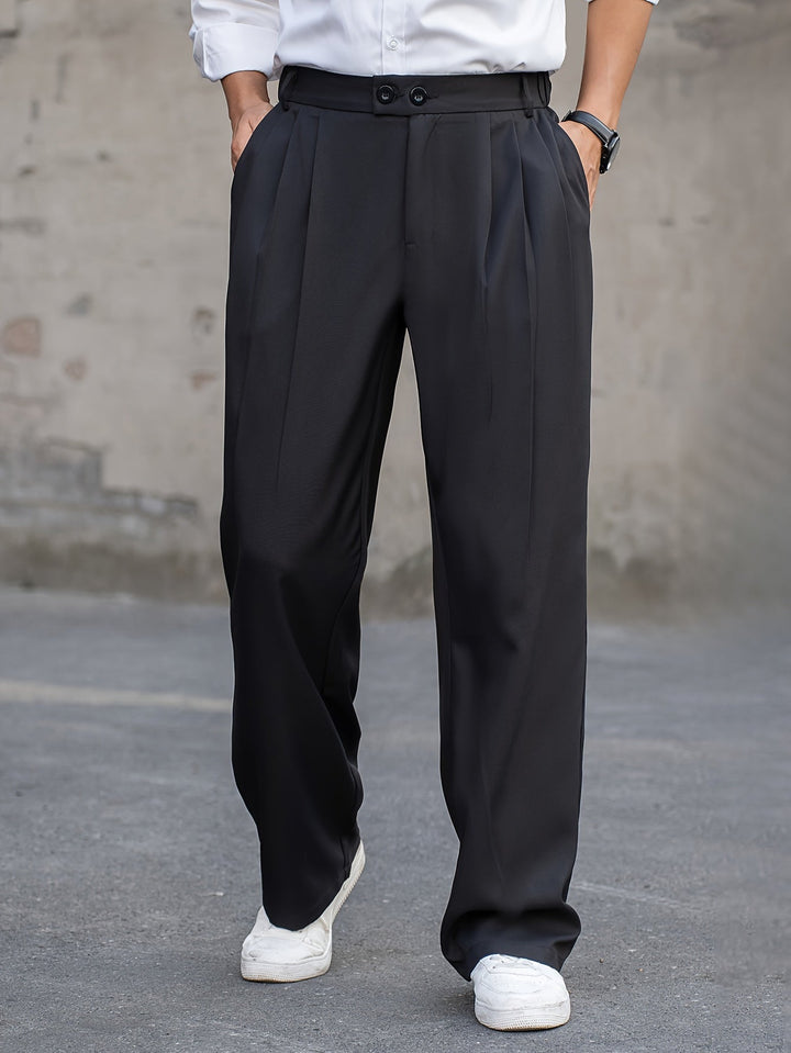 Levoire | Pantalons Noirs Rentot À Coupe Lâche
