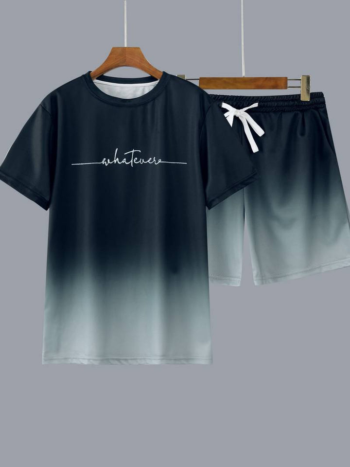 Levoire | T-Shirt À Manches Courtes Avec Col Rond Et Shorts