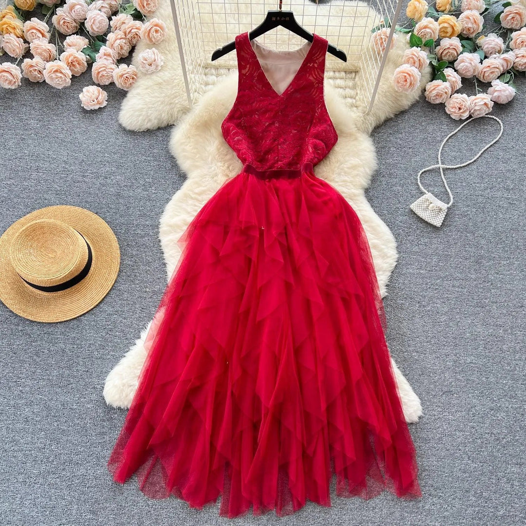 Levoire | Ensemble en dentelle pour femmes Rot Taille moyenne