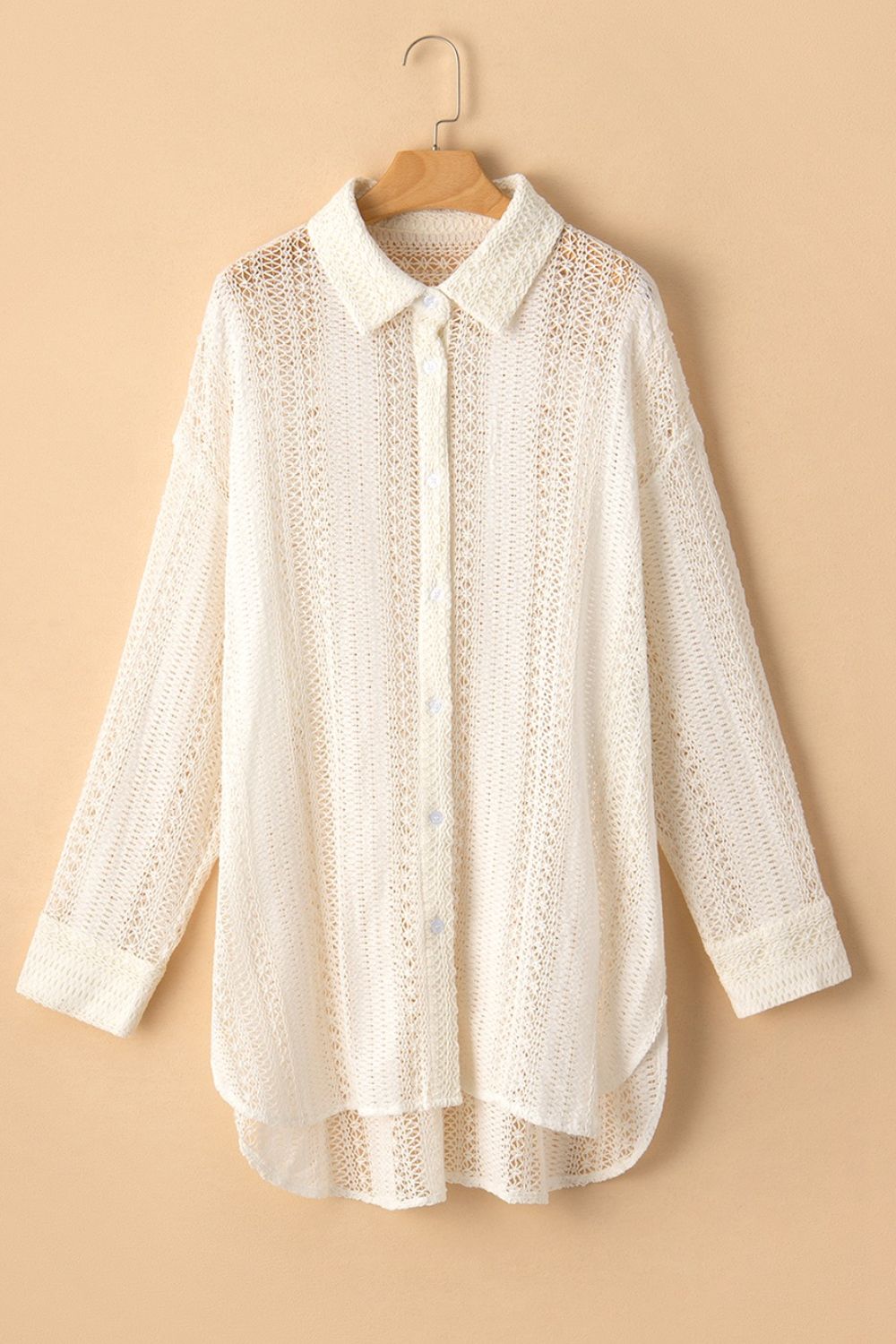 Levoire | Col En Crochet En Dentelle T-Shirt Grande Taille