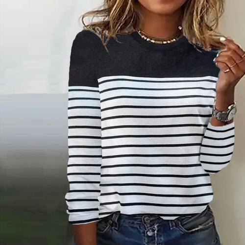 Levoire | T-Shirt Rayé Décontracté