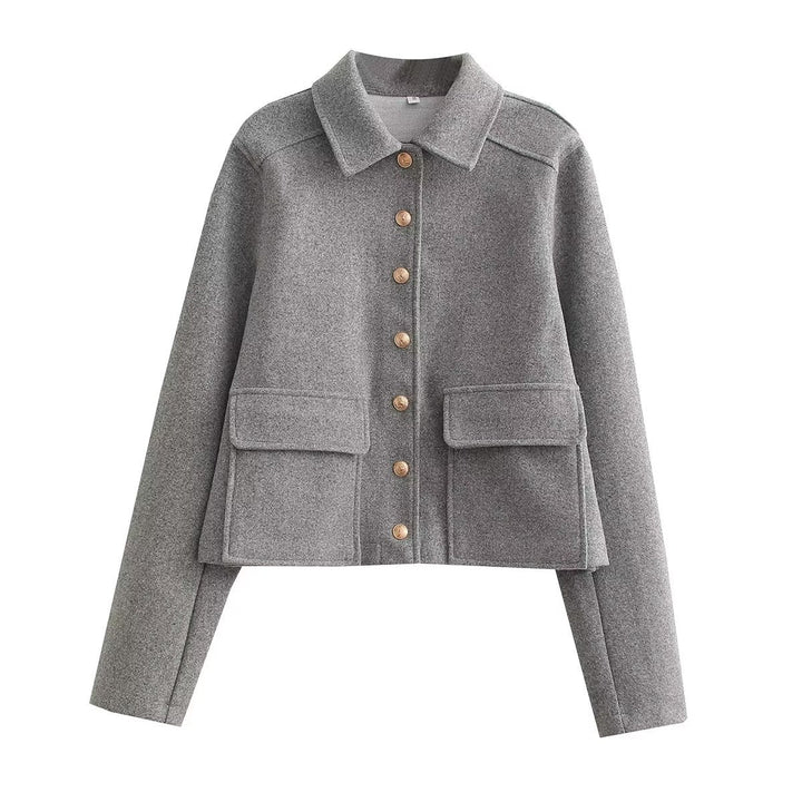 Levoire | Chemise En Tweed Classique Courte