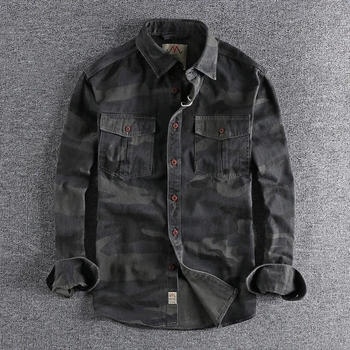 Levoire | Chemise Classique Pour Hommes Sombre