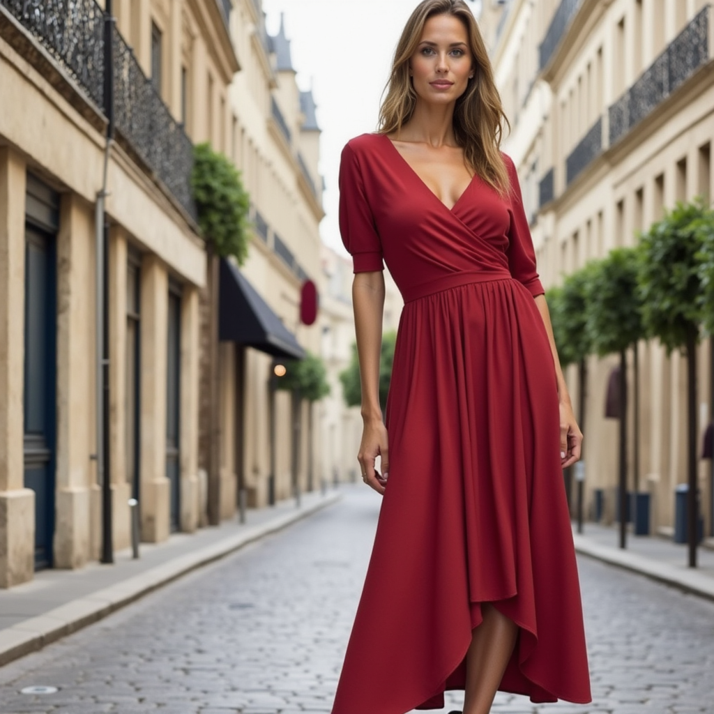 Levoire | Robe Chic Avec Détail Décolleté