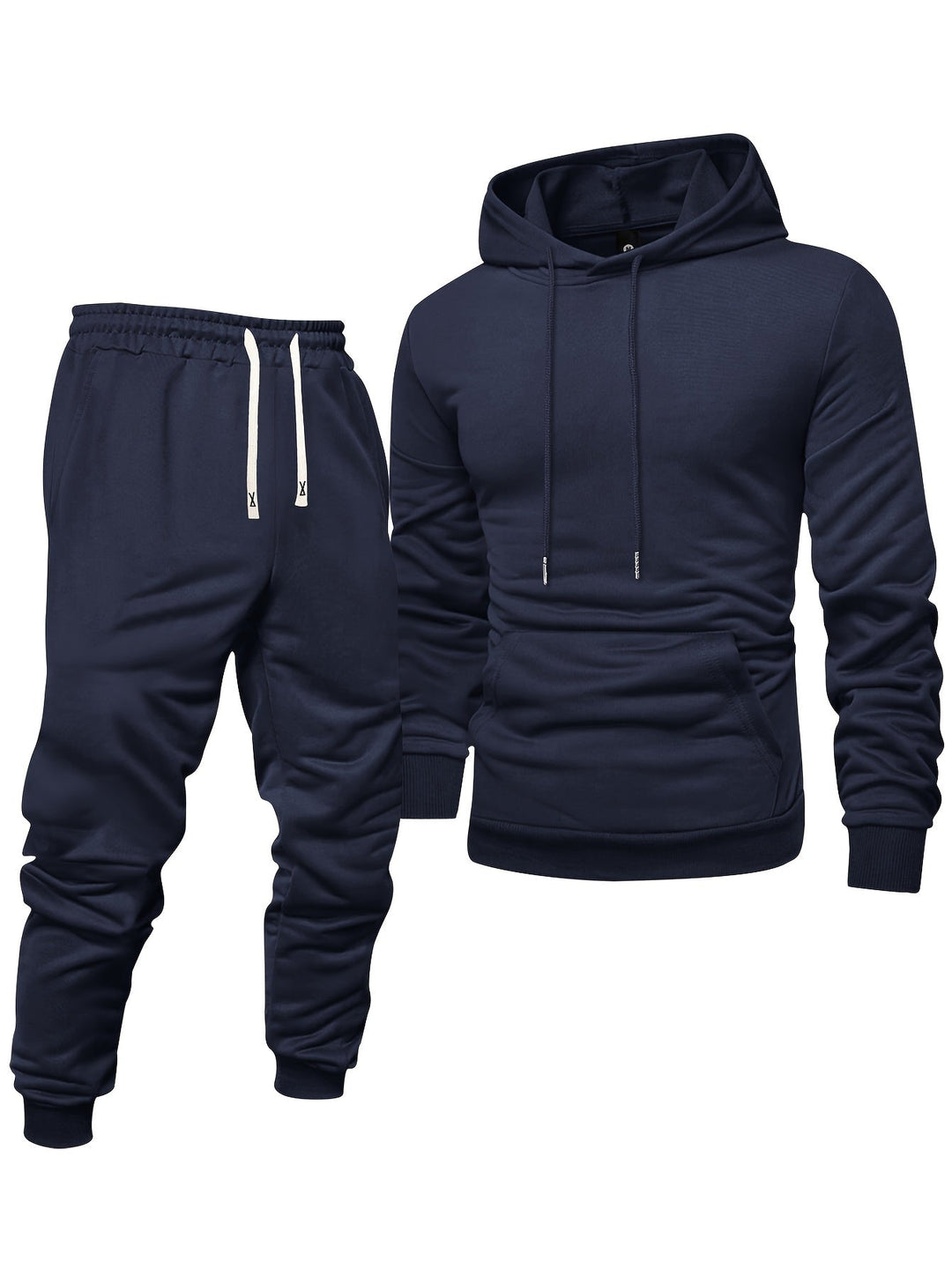 Levoire | Sweat À Capuche Avec Manches Longues Et Ensemble De Jogging Bleu