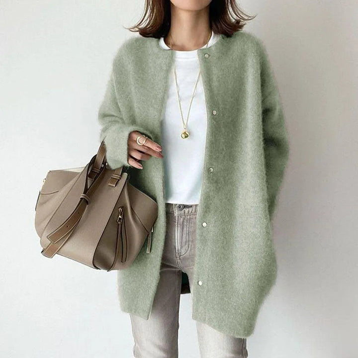 Levoire | Douillette en tricot Vert olive clair en tricot