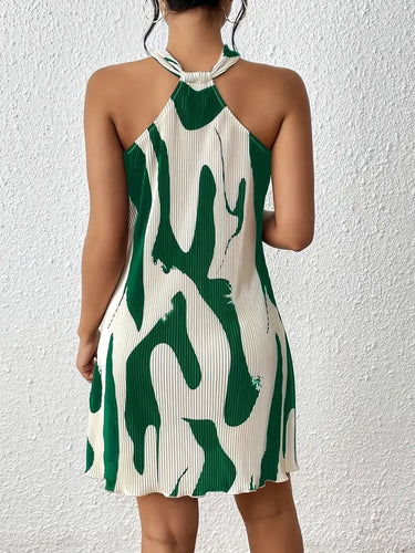 Levoire | Robe Sans Manches Avec Impression Allover