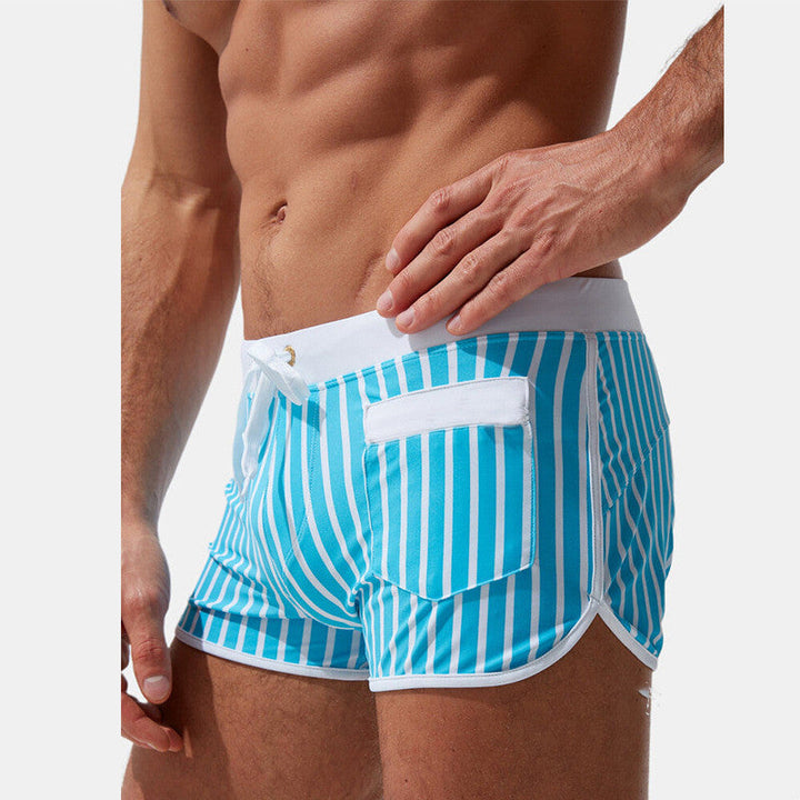 Levoire | Pantalon de Plage avec Tissu Respirant et Style Décontracté pour Été Bleu