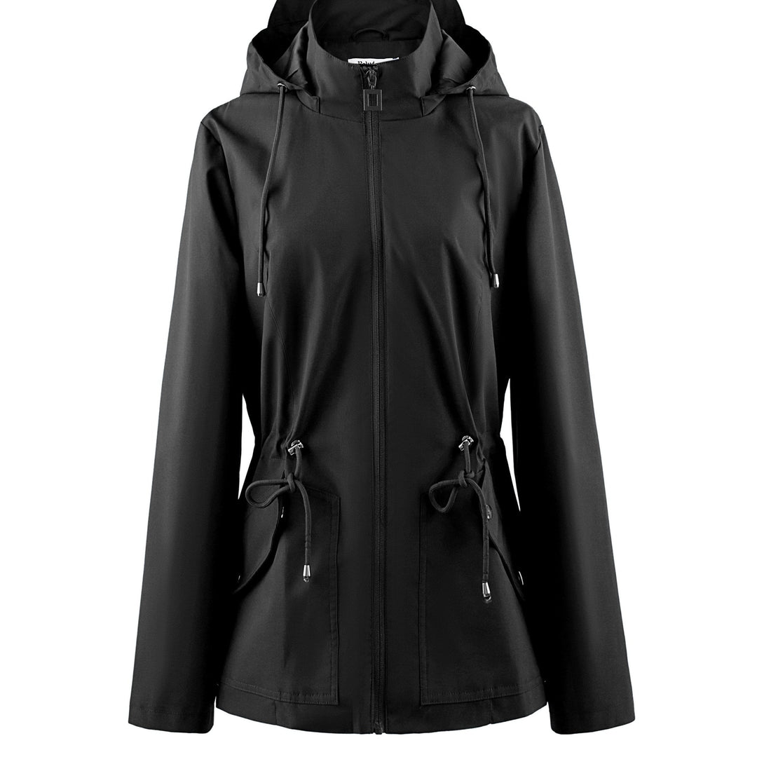 Levoire | Veste De Printemps Et D'Automne À Capuche Imperméable À Taille Empiriques
