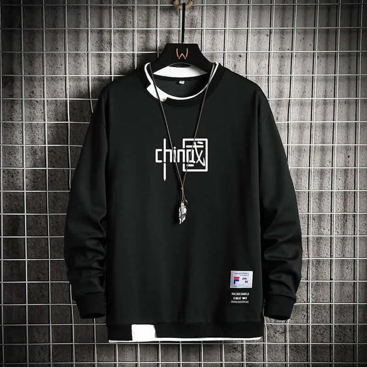 Levoire | Pull décontracté pour hommes Noir
