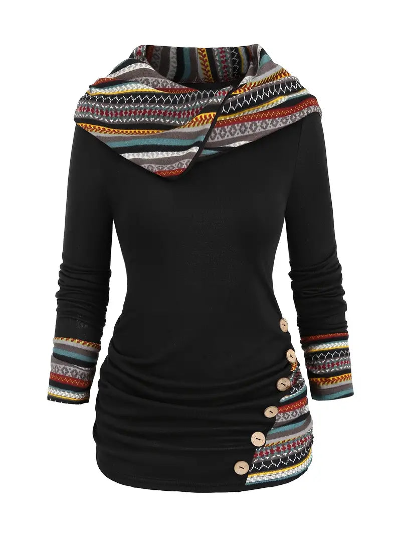 Levoire | Pull Élegant Chaud Noir (Presque épuisé)