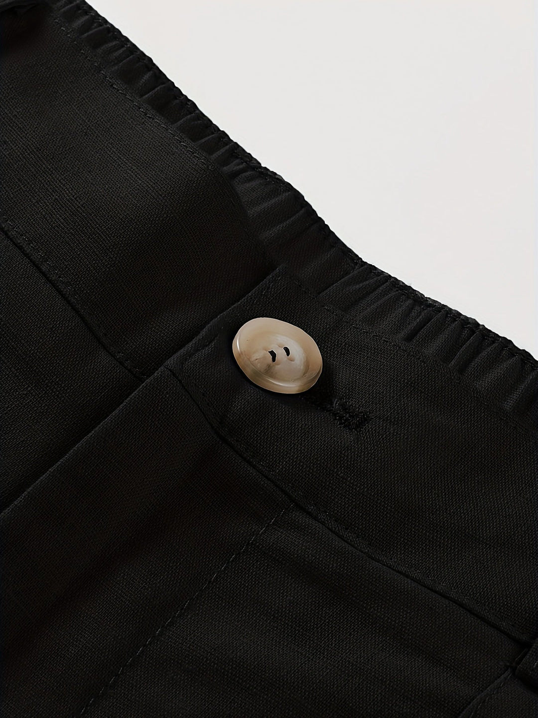 Levoire | Pantalons Cargo Doux En Mélange De Coton Et Lin