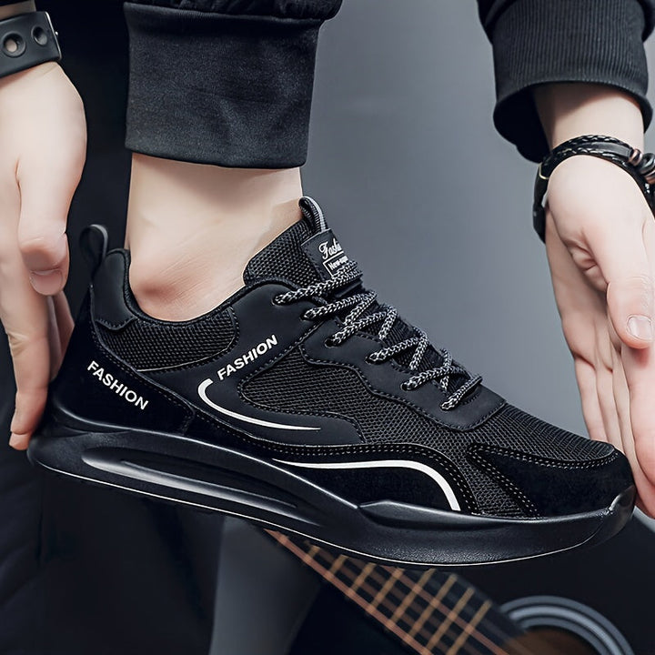Levoire | Baskets De Course Confortables Pour Toutes Les Saisons Pour Hommes Noir