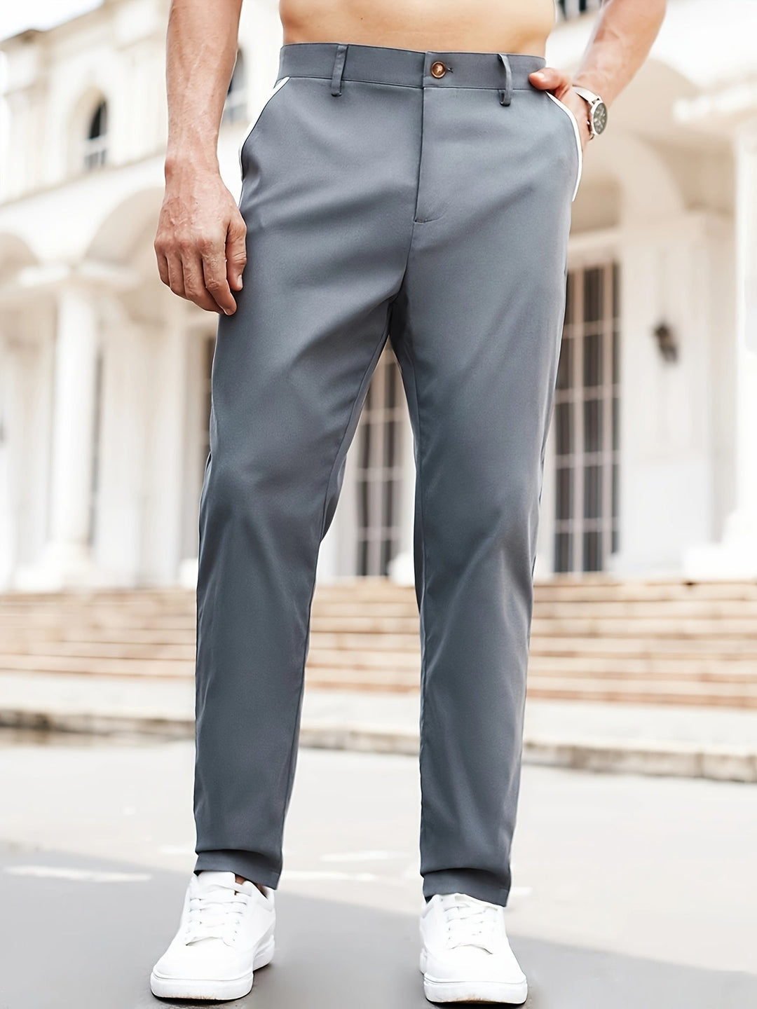 Levoire | Pantalon D'Été Uni Pour Hommes