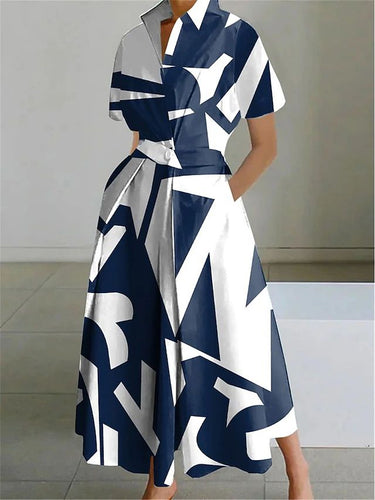 Levoire | Maxi-robe élégante avec imprimé