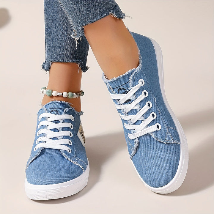 Levoire | Loisirs Tissu Chaussures Femme, Basse Chaussures De Skate À Lacets