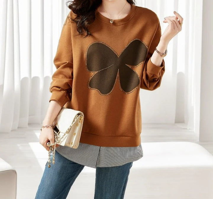 Levoire | Pull Chaleureux Et Élégant D'Hiver Orange