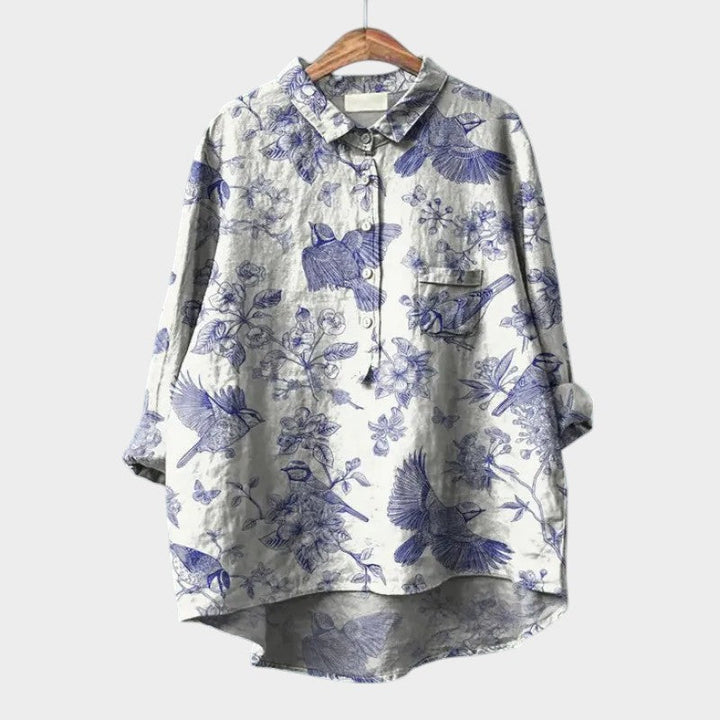Levoire | Blouse Douce À Coupe Fluide Lilas