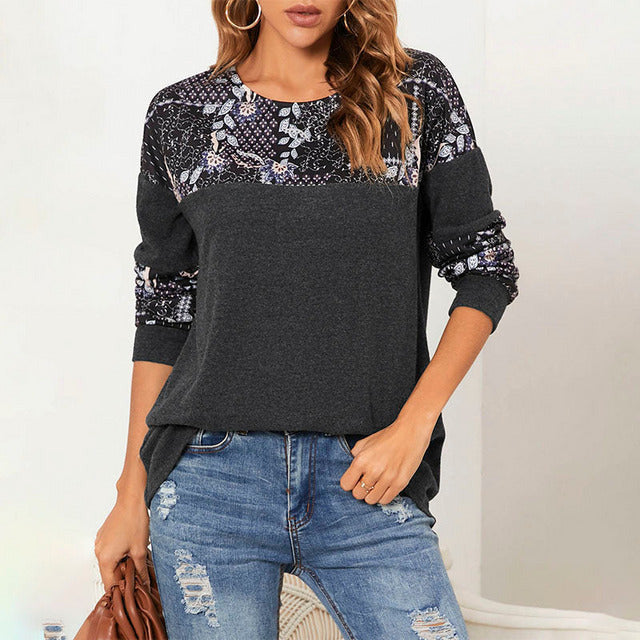 Levoire | Shirt Imprimé Fleuri Patchwork