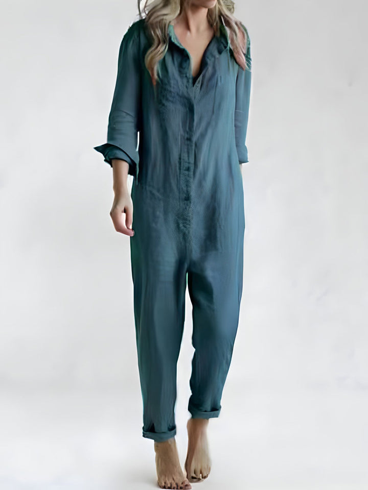 Levoire | Intemporel Et Moderne Combinaison Pantalon Bleu