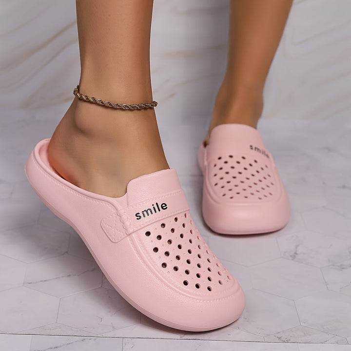 Levoire | Imprimé De Lettre Eva Chaussures En Bois Avec Semelle Souple