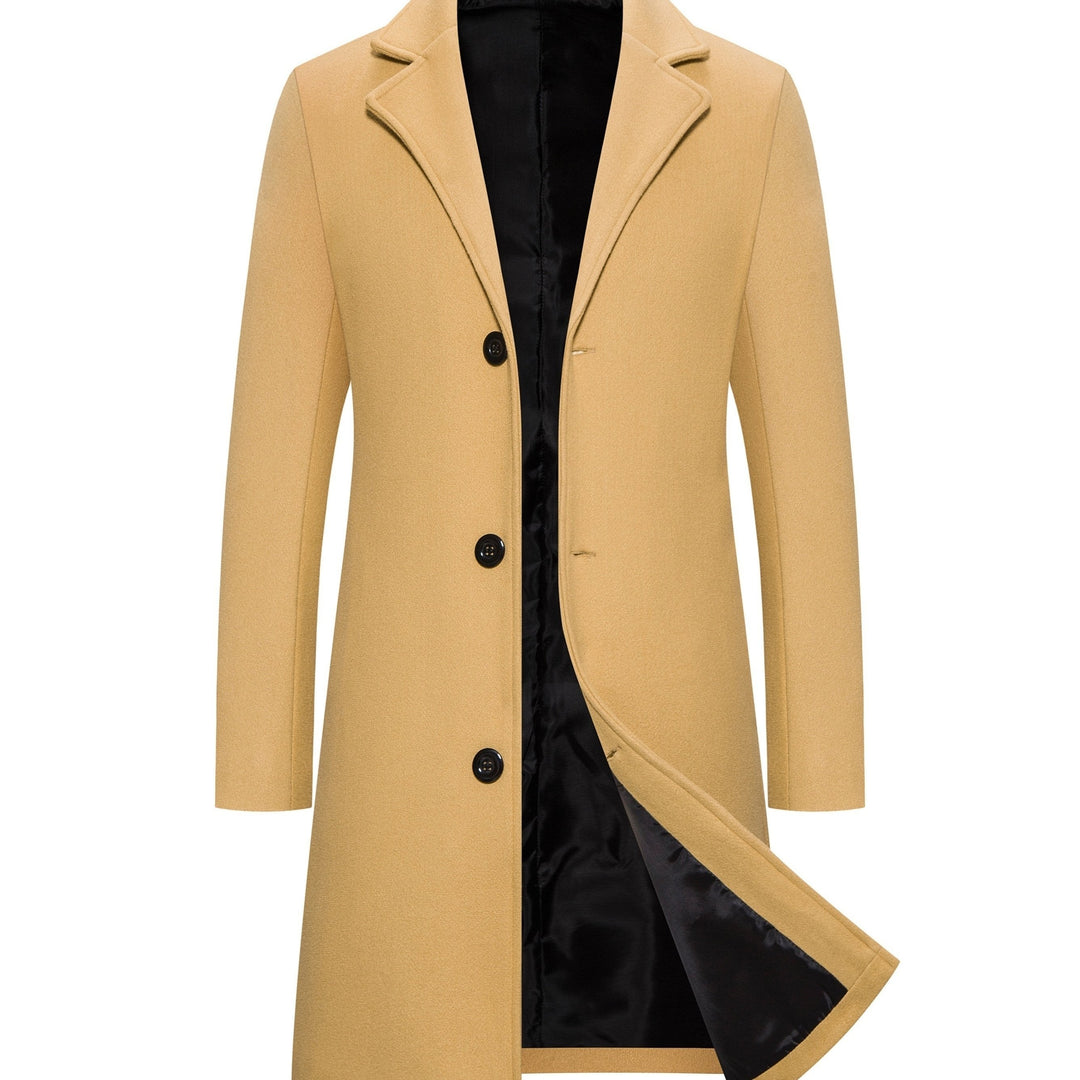 Levoire | Trench-Coat Mi-Homme À Poche Poitrine Unique