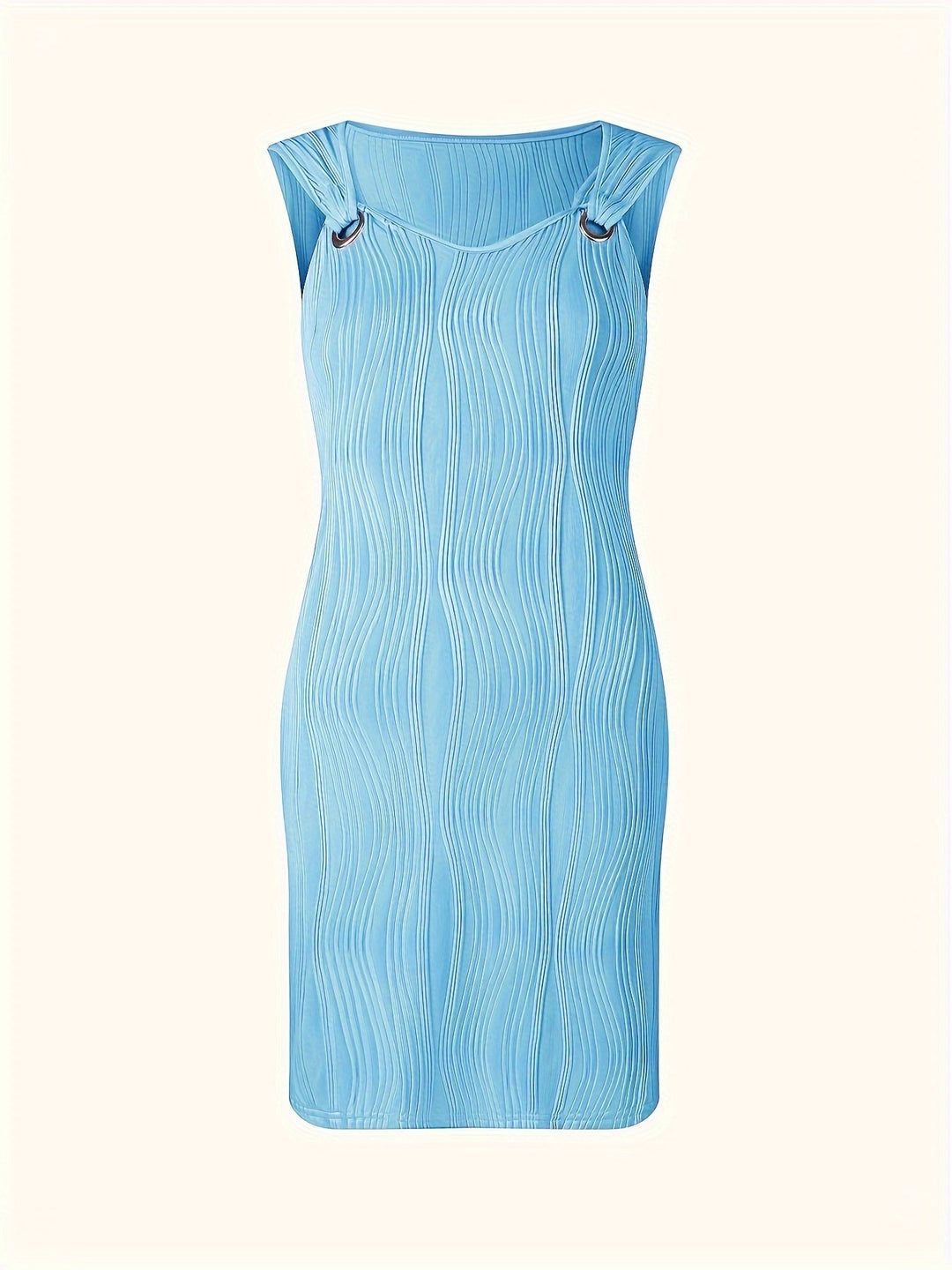 Levoire | Robe À Rayures Ondulées