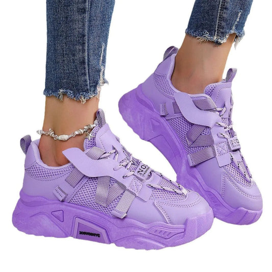 Levoire | Chaussures à surface en mesh avec plateforme