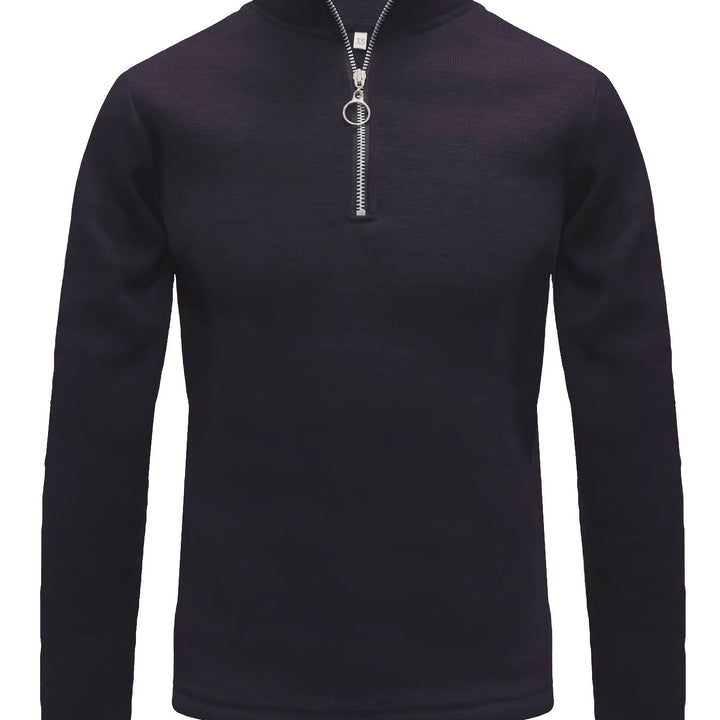 Levoire | Hoodie Pour Hommes À Demi-Zip Lilas